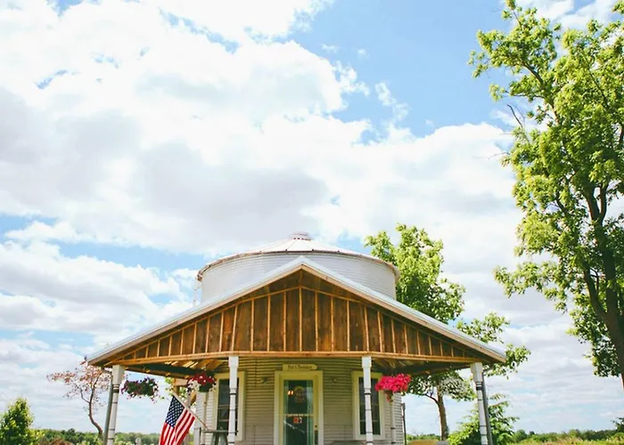 Converted Grain Silo For Unique Glamping In Alvin, Illinois